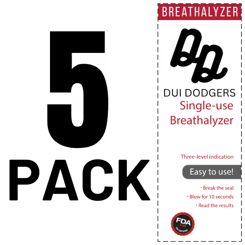 DUI DODGER 5-PACK